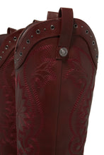 Load image into Gallery viewer, Festival Season Cowgirl Boots - Wine