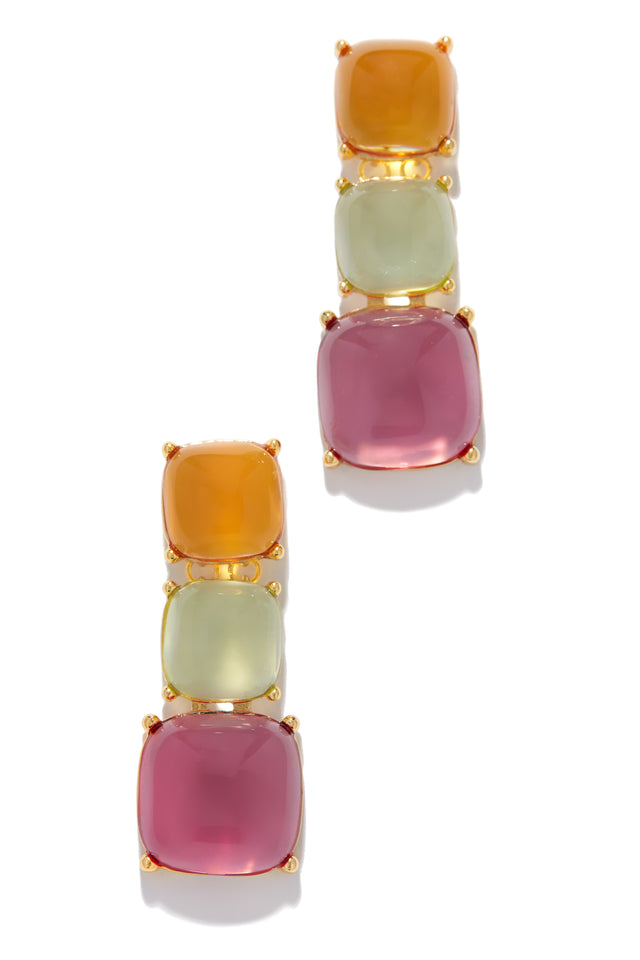 Load image into Gallery viewer, Multi Color Dangle Earring