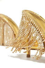 Load image into Gallery viewer, Gold-Tone Single Sole Heels