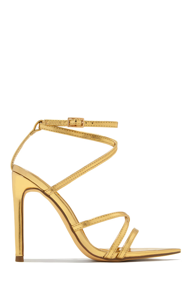 Load image into Gallery viewer, Gossip Girl Strappy High Heels - Clear