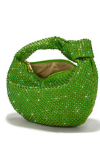 Load image into Gallery viewer, Green Rhinestone Handbag