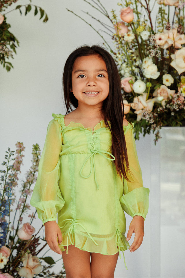 Load image into Gallery viewer, Lime Green Dress