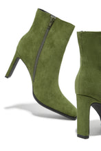 Load image into Gallery viewer, Laylah Ankle Boots - Green