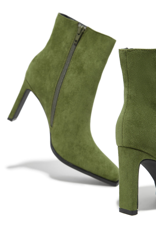 Load image into Gallery viewer, Laylah Ankle Boots - Green