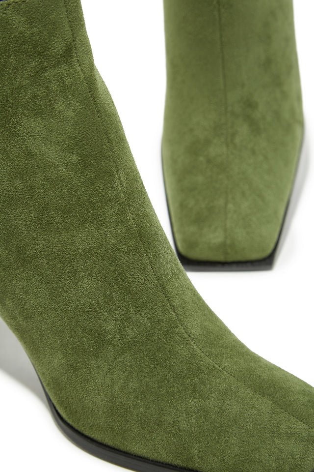 Load image into Gallery viewer, Laylah Ankle Boots - Green