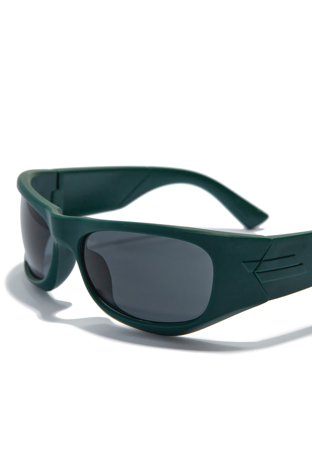 Load image into Gallery viewer, Kyata Oversized Sunglasses - Green