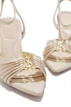 Load image into Gallery viewer, Anahi Single Sole Mid Heels - Ivory