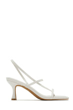 Load image into Gallery viewer, Elsie Slingback Mid Heels - Ivory