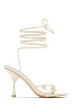 Load image into Gallery viewer, Nalani Lace Up Heels - Black