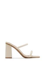 Load image into Gallery viewer, Jenna Block Heel Mules - Black