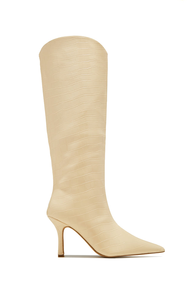 Load image into Gallery viewer, Shyla Knee High Boots - Brown