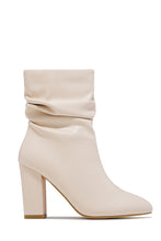 Load image into Gallery viewer, Sharon Block Heel Ankle Boot - Ivory