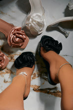 Load image into Gallery viewer, Jardine Floral Single Sole Mules - Black