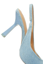 Load image into Gallery viewer, Karia Slingback Pumps - Denim