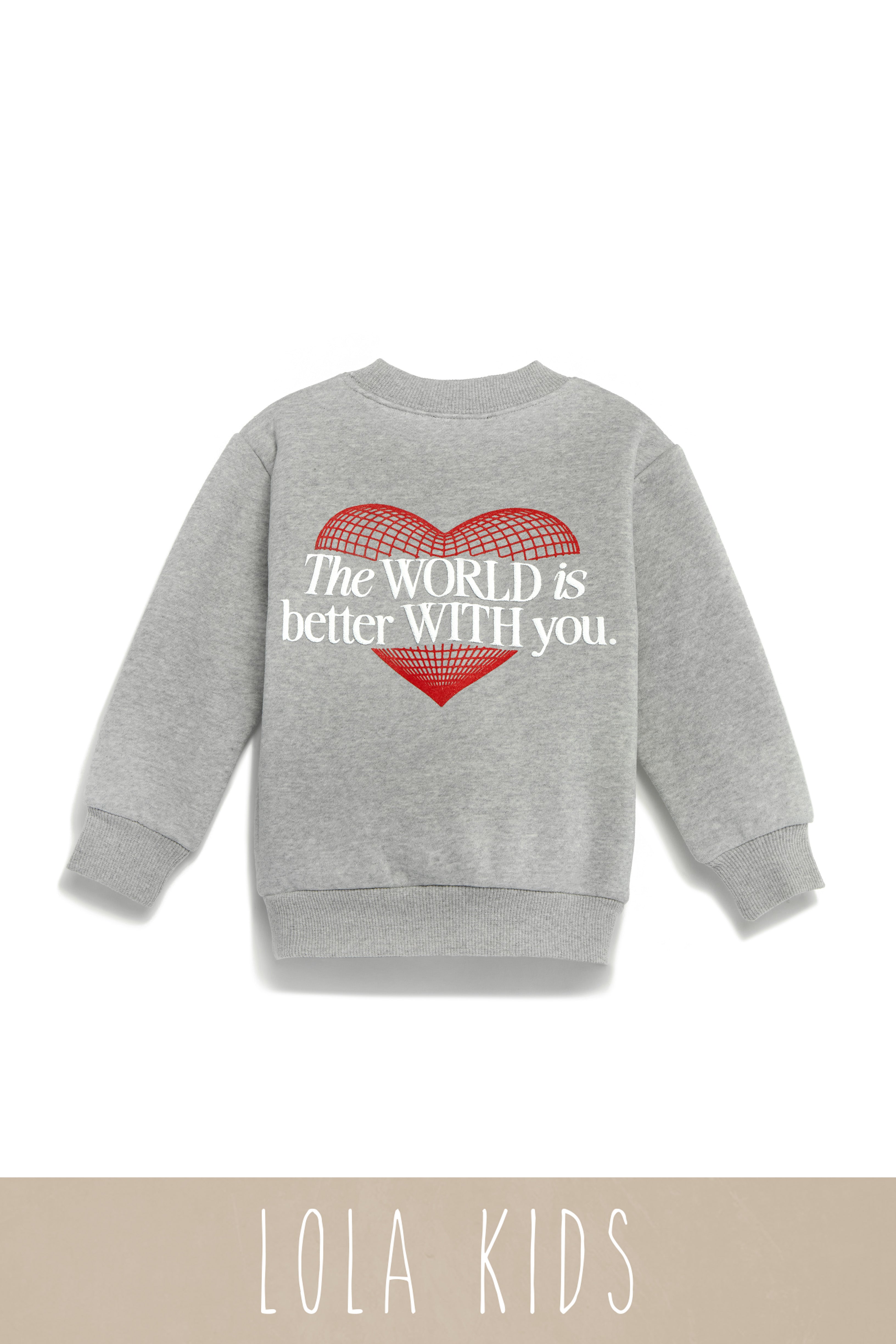 スウェット・トレーナー   Monologo Natural Crewneck MY950 Stanley/Stella Unisex Ledger Dry Crewneck Sweatshirt