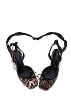 Load image into Gallery viewer, Alahna Ballet Lace Up Heels - Leopard