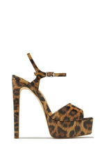 Load image into Gallery viewer, Paulina Platform High Heels - Leopard
