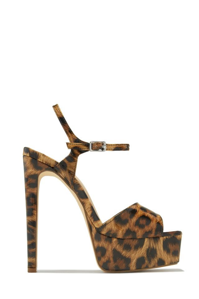 Load image into Gallery viewer, Paulina Platform High Heels - Leopard