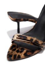 Load image into Gallery viewer, Karyn Mid Heel Mules - Leopard
