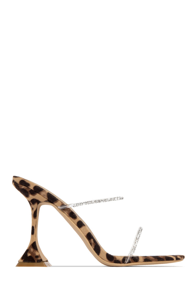 Load image into Gallery viewer, Leopard Embellished Heels