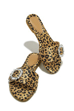 Load image into Gallery viewer, Leopard Embellished Slides
