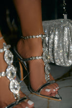 Load image into Gallery viewer, Main Character Embellished Single Sole High Heels - Silver