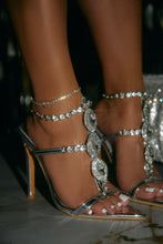 Load image into Gallery viewer, Main Character Embellished Single Sole High Heels - Silver