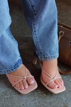 Load image into Gallery viewer, Mely Mid Heel Mules - Nude