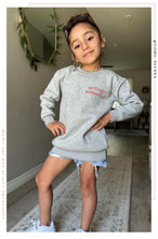 Load image into Gallery viewer, Kids Motivated Wellness Club Kids Exclusive Crewneck - Grey