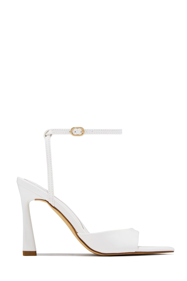 Load image into Gallery viewer, Azani Mary Jane Strap Heels - White