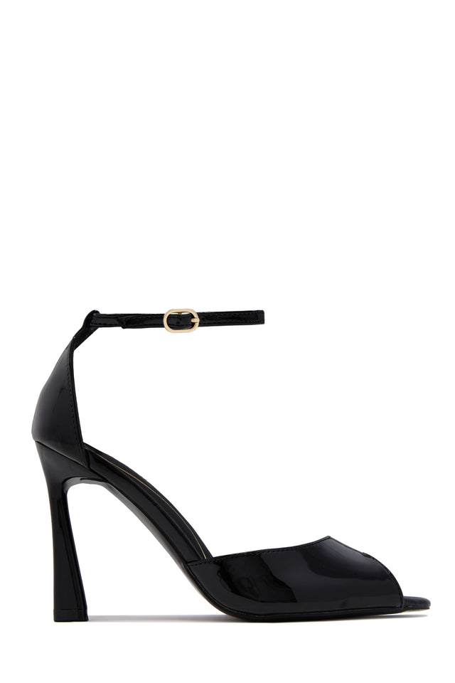 Load image into Gallery viewer, Monika Mary Jane Strap Heels - Black