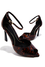 Load image into Gallery viewer, Monika Mary Jane Strap Heels - Tortoise