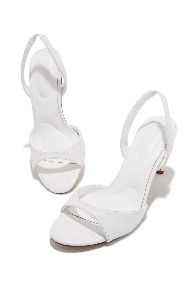 Load image into Gallery viewer, Kianny Single Sole Heels - White