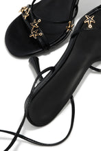 Load image into Gallery viewer, Nalani Lace Up Heels - Black