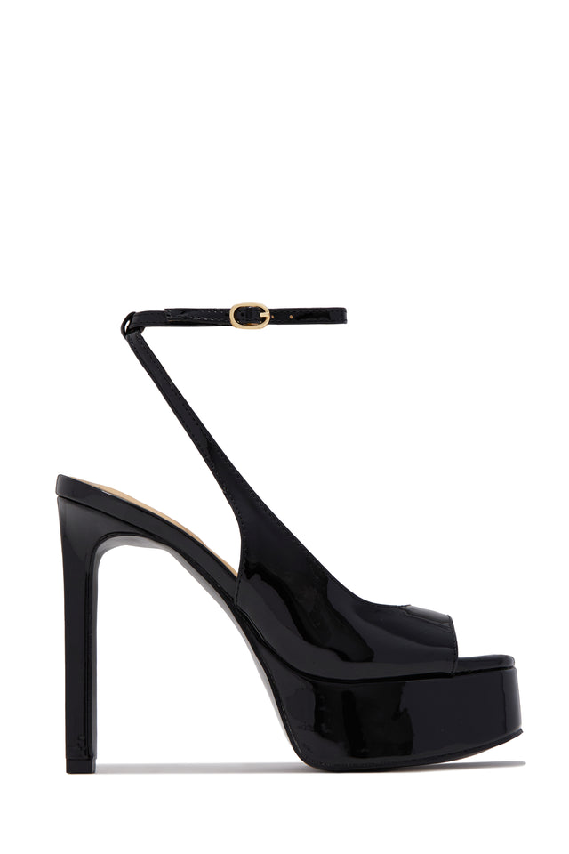 Load image into Gallery viewer, Penelope Platform High Heels - Black