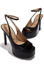 Load image into Gallery viewer, Penelope Platform High Heels - Black