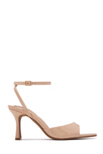 Load image into Gallery viewer, Melissa Ankle Strap Single Sole Heels - Nude Pat