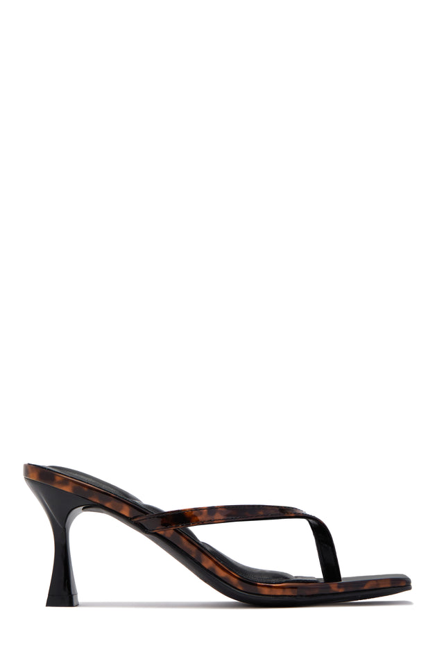 Load image into Gallery viewer, Angelie Mid Heel Mules - Tortoise
