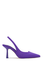Load image into Gallery viewer, Caria Slingback Pumps - Purple