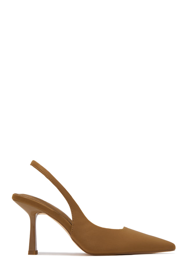 Load image into Gallery viewer, Caria Slingback Pumps - Caramel