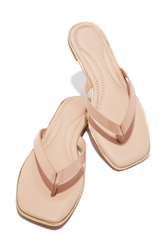 Load image into Gallery viewer, Lani Thong Sandals - Nude