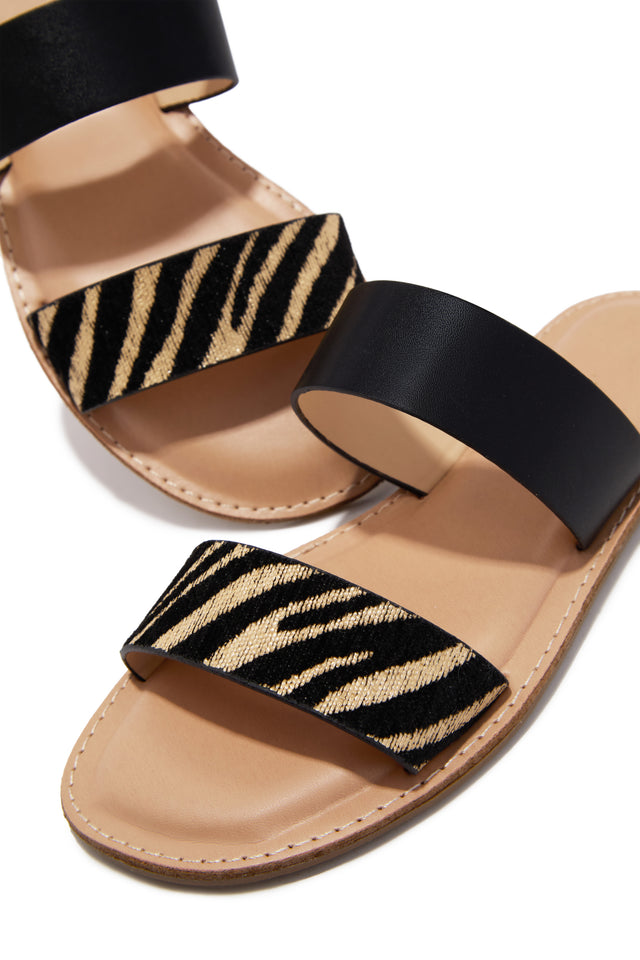 Load image into Gallery viewer, Isabella Slide Sandals - Zebra
