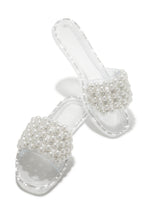 Load image into Gallery viewer, Clear Embellished Sandals