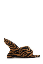 Load image into Gallery viewer, Nyla Wedge Mule Sandals - Tiger