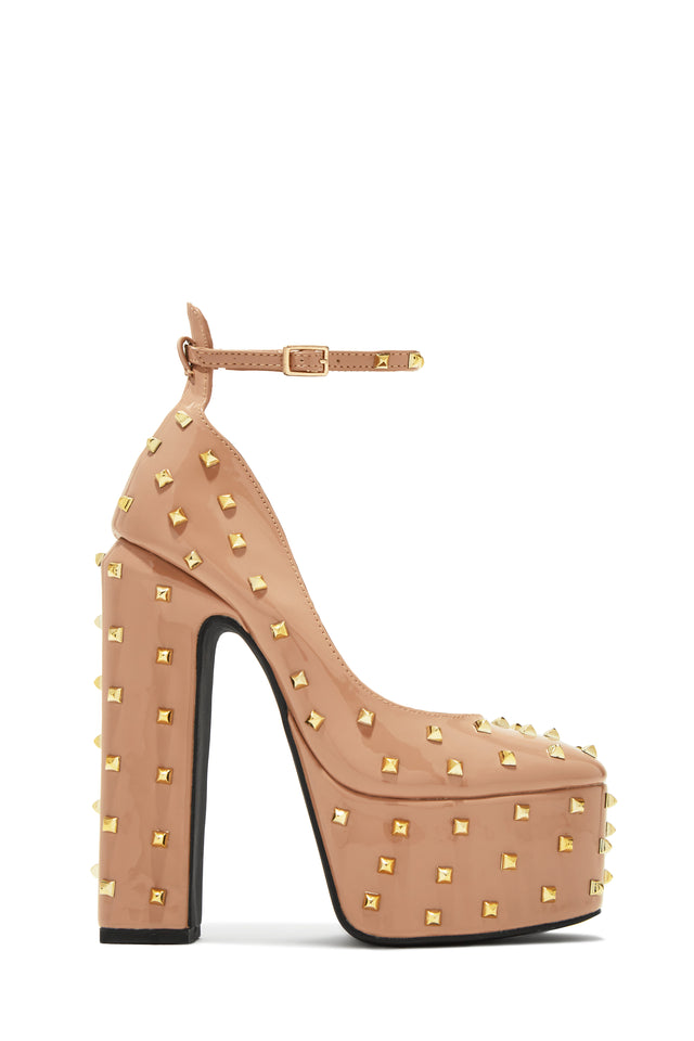 Load image into Gallery viewer, Cute Nude Heels