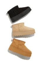 Load image into Gallery viewer, Willow Platform Ankle Boots - Black