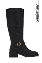 Load image into Gallery viewer, Devyn Knee High Riding Boots – Black