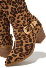 Load image into Gallery viewer, Zelia Western Cowgirl Boots - Leopard