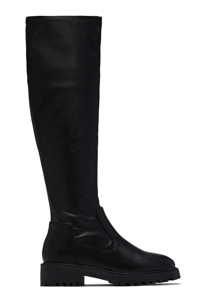Load image into Gallery viewer, Izzy Flat Boots - Black