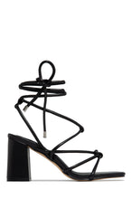 Load image into Gallery viewer, Black Chunky Heels